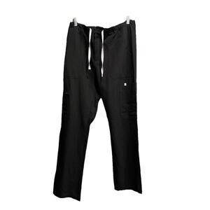 FIGS‎ Technical Collection Black Cairo Cargo Men's Scrubs Pants Size XL
